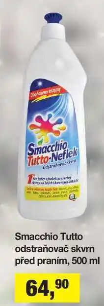 Šlak Smacchio tutto odstraňovač skvrn před praním, 500 ml nabídka