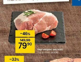 Tesco Vepřová plec bez kosti nabídka
