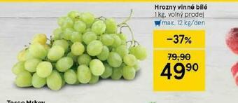 Tesco Hrozny vinné bílé nabídka