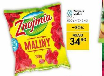Tesco Znojmia maliny nabídka