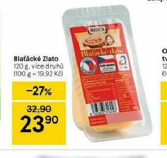 Tesco Blaťácké zlato nabídka