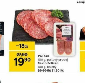 Tesco Poličan nabídka