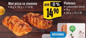 Albert Pletenec s pekanovými ořechy 78g nabídka
