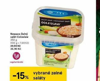 Tesco Nowaco zelný salát coleslaw nabídka