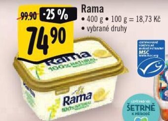 Albert Rama 400g, vybrané druhy nabídka