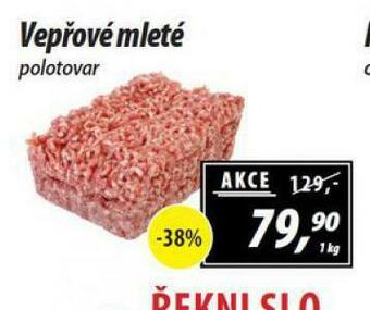 ZEMAN Vepřové mleté nabídka