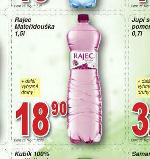 Lidl Rajec mateřídouška nabídka