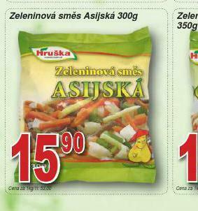 Lidl Zeleninová směs asijská nabídka