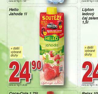 Lidl Hello jahoda nabídka