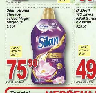 Lidl Silan aroma therapy aviváž nabídka