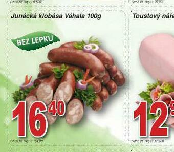 Lidl Junácká klobása nabídka