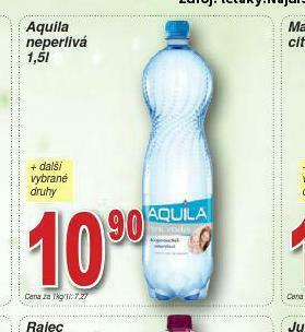 Lidl Aquila neperlivá nabídka