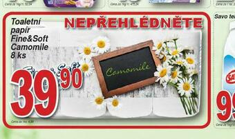 Lidl Fine&amp;soft toaletní papír nabídka
