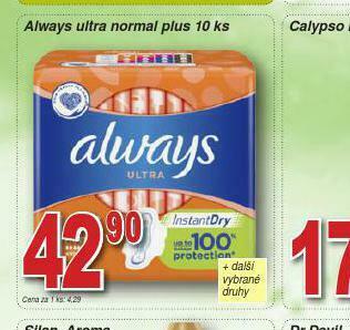 Always ultra normal plus