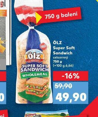 Kaufland Ölz super soft sandwich nabídka