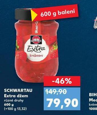 Kaufland Schwartau extra džem nabídka