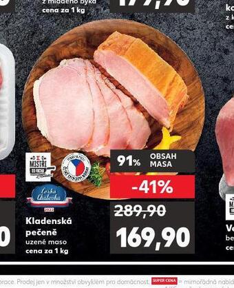 Kaufland Kladenská pečeně nabídka