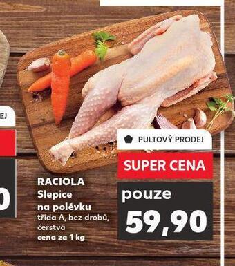 Kaufland Slepice na polévku nabídka