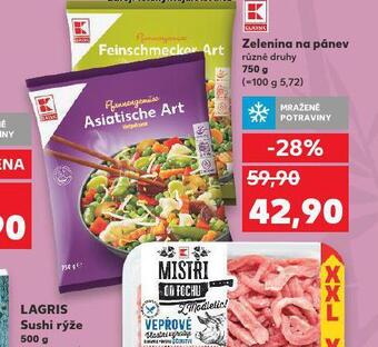 Kaufland Zelenina na pánev nabídka
