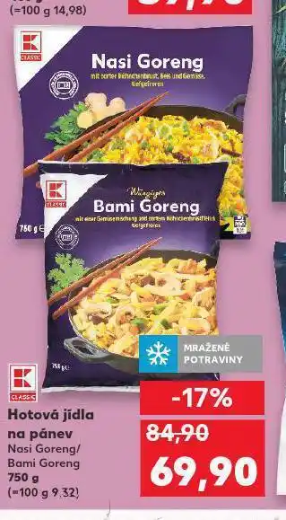 Kaufland Hotová jídla na pánev nabídka