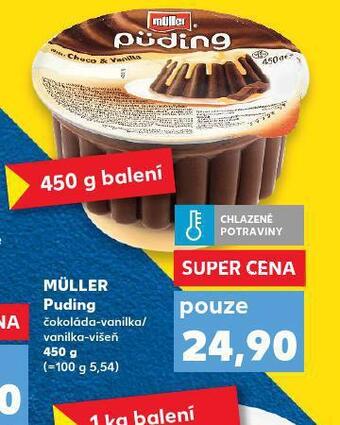 Kaufland Müller puding nabídka