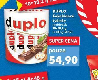 Duplo čokoládové tyčinky