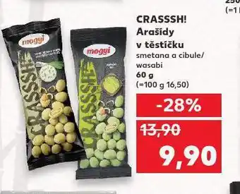 Kaufland Craddh! arašídy v těstíčku nabídka