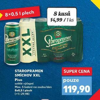 Kaufland Pivo staropramen smíchov nabídka