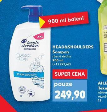 Kaufland Head&shoulders šampon nabídka