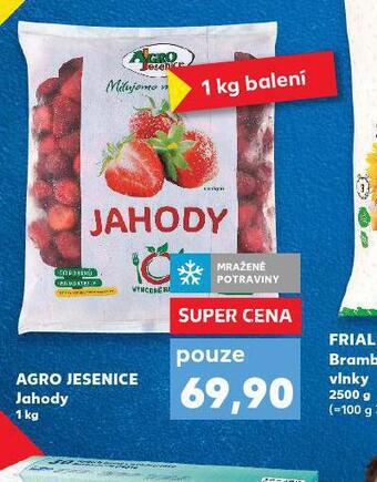 Kaufland Agro jesenice jahody nabídka
