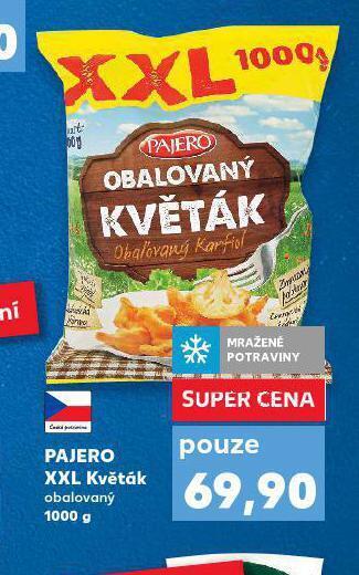 Kaufland Pajero xxl květák nabídka