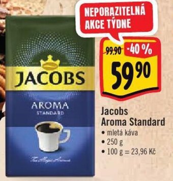 Albert Jacobs Aroma Standard mletá káva 250g nabídka