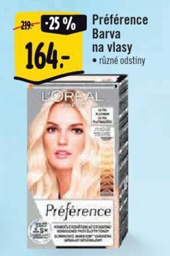 Albert Préférence barva na vlasy nabídka