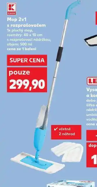 Kaufland Mop 2v1 nabídka