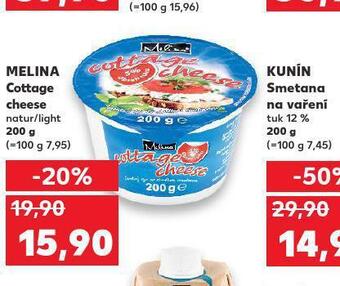 Kaufland Melina cottage cheese nabídka