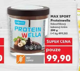 Kaufland Max sport proteinwella nabídka