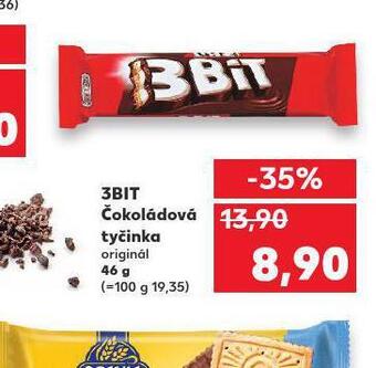 Kaufland 3bit čokoládová tyčinka nabídka