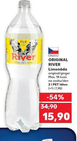Kaufland Original river tonic nabídka