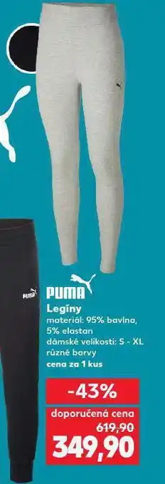 Kaufland Legíny puma nabídka