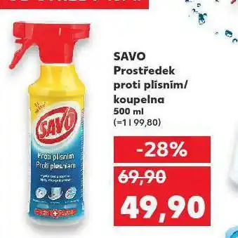 Kaufland Savo proti plísním / koupelna nabídka