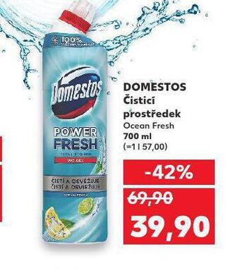 Kaufland Domestos čistící prostředek nabídka