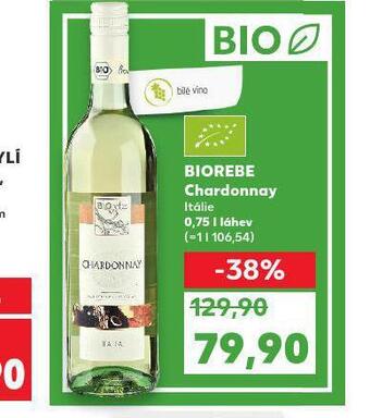 Kaufland Biorebe chardonnay nabídka