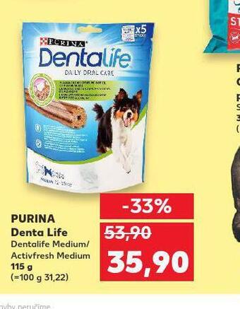 Kaufland Purina denta life nabídka