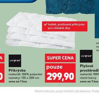 Kaufland Přikrývka 135 x 200 cm nabídka