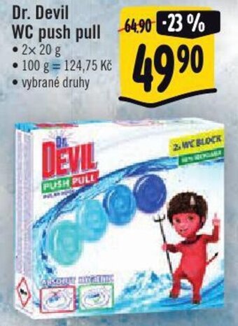 Albert Dr.Devil WC push pull 2x20g nabídka
