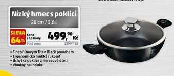 Penny Market Nízký hrnec s poklicí 28 cm / 3,8 l nabídka
