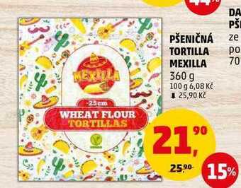 Pšeničná tortilla mexilla, 360 g