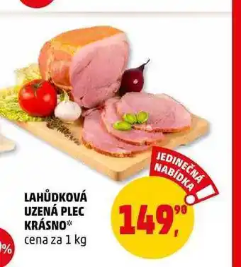 Penny Market Lahůdková uzená plec krásno, 1 kg nabídka