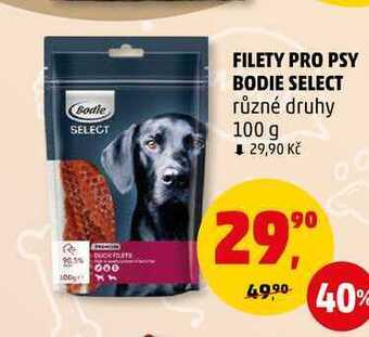 Penny Market Filety pro psy bodie select, 100 g nabídka