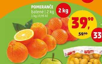 Penny Market Pomeranče, 2 kg nabídka